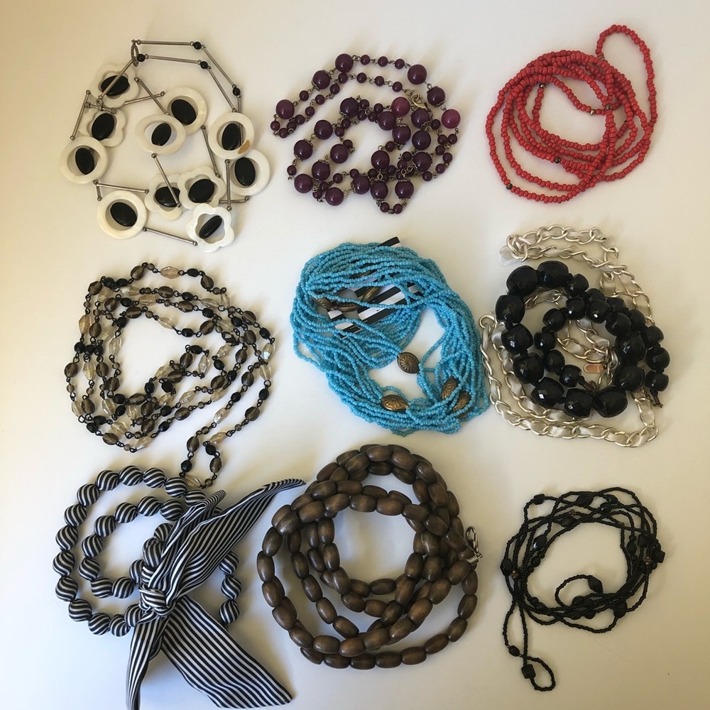 Assorted necklaces